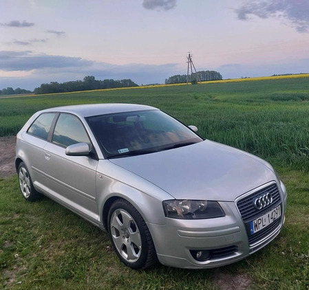 Audi A3 cena 16000 przebieg: 297685, rok produkcji 2005 z Płock małe 11